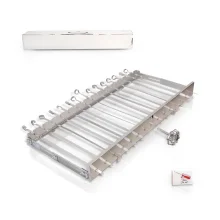 Drehvorrichtung für 15 Spieße - Sesam, mechanischer Handantrieb, ohne Motor, ohne Spieße