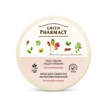 Gesichtscreme - Multivitamin, extra feuchtigkeitsspendend, für alle Hauttypen, Green Pharmacy, 200 ml