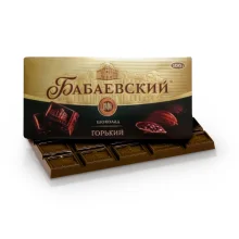 Bitterschokolade - Babaewskij, 75 g