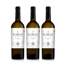 Armenischer Weißwein - Karas Dry Muscat, trocken 2022, 3 х 0,75 L