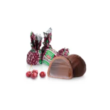 Gelee-Konfekt - Inspiratie, mit Kirschgeschmack, in kakaohaltiger Fettglasur, 300 g