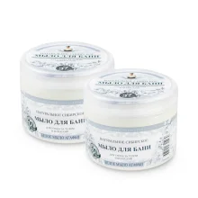 Weiße Seife für Körper und Haare - Rezepty babuschki Agafji, 500 ml, für Sauna und Bad х 2 Weiße Seife für Körper und Haare - Rezepty babuschki Agafji, 500 ml, für Sauna und Bad х 2