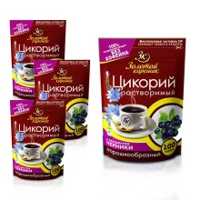 Zichorien-Pulver mit Heidelbeere-Extrakt, 100 g х 4