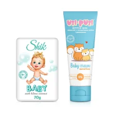 Набор - Детский, мыло + крем