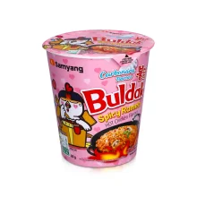 Instant Nudeln, mit Carbonarageschmack, scharf, Buldak, 80 g