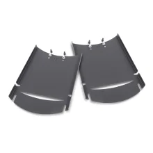  Ablagetisch für Feueroffen KazanoFF Ø 44 cm, 24 x 28 cm, 2 mm Stahl: 2 St.