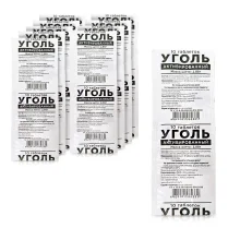 Aktivkohle,  Zdravofarm, 10 x 10 St.