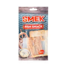 Snack aus Blauer Wittling Filet mir Chili, getrocknet, Smek, 50 g