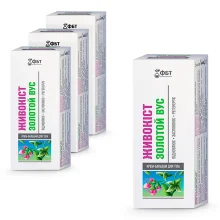 Крем-бальзам для тела - Живокост, золотой ус, 75 мл х 4 шт. 