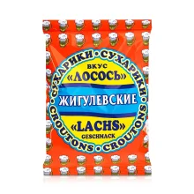 Сухарики - Жигулёвские, со вкусом лосося, 50 г 