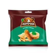 Roggenbrotcroutons - Tri Korotschki, mit Meerrettichgeschmack, 100 g