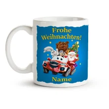 Namenstasse - Design Frohe Weihnachten. Mashinka, Keramik, 330 ml