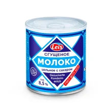 Сгущённое молоко 8,5 % жирности, Leis, 370 г 