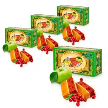 Белевская пастила, с клюквой, 4 х 100 г