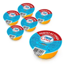 Паштет с тунцом, Моя семья, 6 х 90 г 