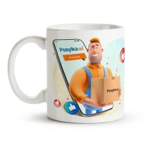 Кружка - Фирменная кружка-Posylka.de, керамика, 330 мл