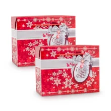 Tüte-Box - Frohes Neues Jahr!, Karton, 23 × 18 × 11 cm, 2 St.