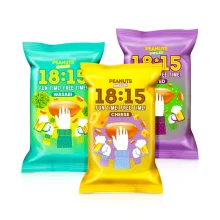 Erdnüsse-Set, geröstet und gesalzen, 18:15, 3 х 100 g