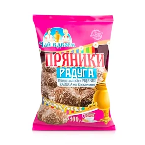 Пряники - Радуга, Чай вдвоем, 400 г  Пряники - Радуга, Чай вдвоем, 400 г
