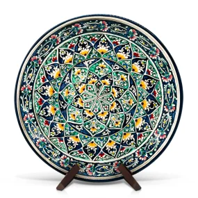 Lagan - KaraKalam R5, Rischtan Keramik, Ø 37 cm