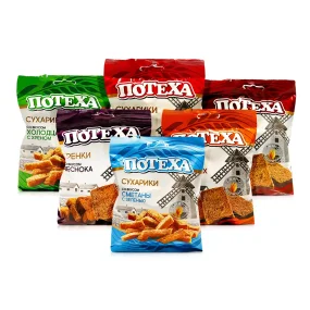 Probierpaket Brotcroutons - Potecha, 6 х 80 g