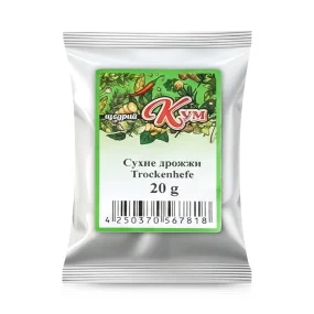 Сухие дрожжи, Щедрый Кум, 20 г