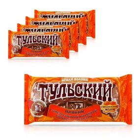 Feingebäck - Tulskij Prjanik mit Orange und Zimtfüllung, 5 х 140 g