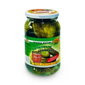 Огурцы бочковые - Наша дача, ECOhoff, 900 г Огурцы бочковые - Наша дача, ECOhoff, 900 г