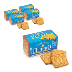 Печенье - Диабетическое, с заменителем сахара, ХБФ, 5 х 200 г