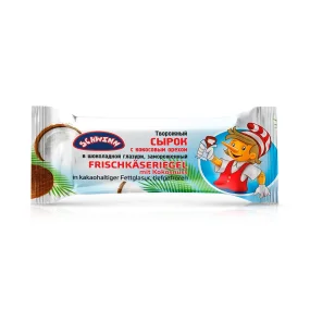 Quarkriegel in Glasur, mit Kokosnuss, Schwinn, 45 g Quarkriegel in Glasur, mit Kokosnuss, Schwinn, 45 g