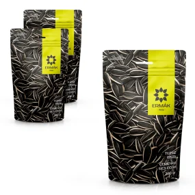 Семечки - Ermak, полосатые, жареные, 3 х 200 г