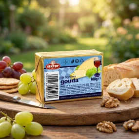 Сыр плавленый - Gouda, Sertop, 100 г
