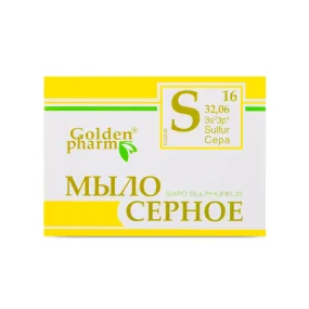 Мыло - Серное, Golden Pharm, 70 г Мыло - Серное, Golden Pharm, 70 г