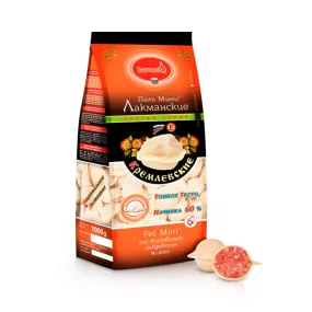 Пельмени - Кремлёвские, с начинкой мяса индейки, Lackmann, 900 г