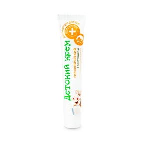 Kindercreme mit Panthenol und Milchproteinen, Domaschnij Doktor, 42 ml Kindercreme mit Panthenol und Milchproteinen, Domaschnij Doktor, 42 ml