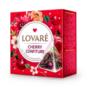 Tee - Kirschkonfitüre, Lovare, 15 x 2 g Tee - Kirschkonfitüre, Lovare, 15 x 2 g