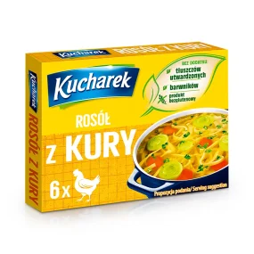 Приправа в кубиках, со вкусом курицы, Kucharek, 60 г Приправа в кубиках, со вкусом курицы, Kucharek, 60 г