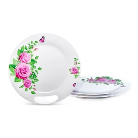 Tellerset - Spanische Rose, Porzellan, Ø 24 cm, 3-tlg. Tellerset - Spanische Rose, Porzellan, Ø 24 cm, 3-tlg.