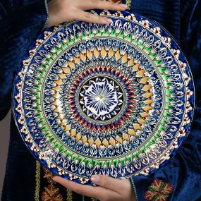 Lagan - Risсhtan, Keramik, Handarbeit, Muster MIX, Ø 42 cm