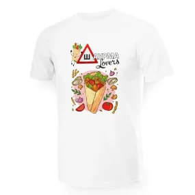 T-Shirt für Männer - Design Shaurma Lovers, Baumwolle T-Shirt für Männer - Design Shaurma Lovers, Baumwolle