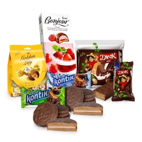 Süßigkeiten Probierpaket - Gemütlicher Abend, Konti, 902 g