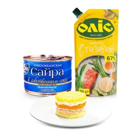 Набор продуктов для салата - Мимоза, 0,550 г Набор продуктов для салата - Мимоза, 0,550 г