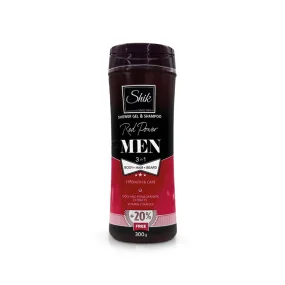 Мужской гель-шампунь 3 в 1 - Red Power, SHIK Men, 250 мл Мужской гель-шампунь 3 в 1 - Red Power, SHIK Men, 250 мл