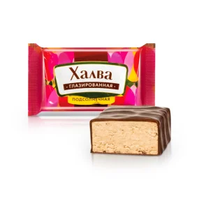 Konfekt - Halva in kakaohaltiger Fettglasur, 300 g