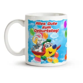 Кружка - Alles Gute zum Geburtstag. Flieger, керамика, 330 мл