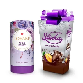 Geschenkset - Wildbeeren,  Tee Lovare  + Konfekt 192 g