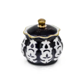 Сахарница - Пахта в золоте, фарфор, 420 мл Сахарница - Пахта в золоте, фарфор, 420 мл