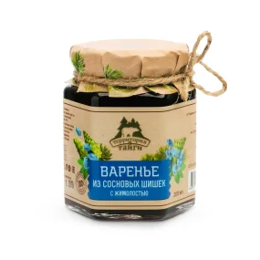 Konfitüre aus Kiefernzapfen, mit Heckenkirschen, TerritorijaTaigi, 250 g