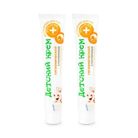 Kindercreme mit Panthenol und Milchproteinen, Domaschnij Doktor, 42 ml х 2 Kindercreme mit Panthenol und Milchproteinen, Domaschnij Doktor, 42 ml х 2