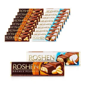 Набор шоколадных батончиков, Roshen, 20 шт. Набор шоколадных батончиков, Roshen, 20 шт.